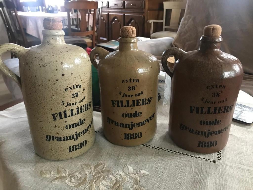 stenen kruiken, Ophalen