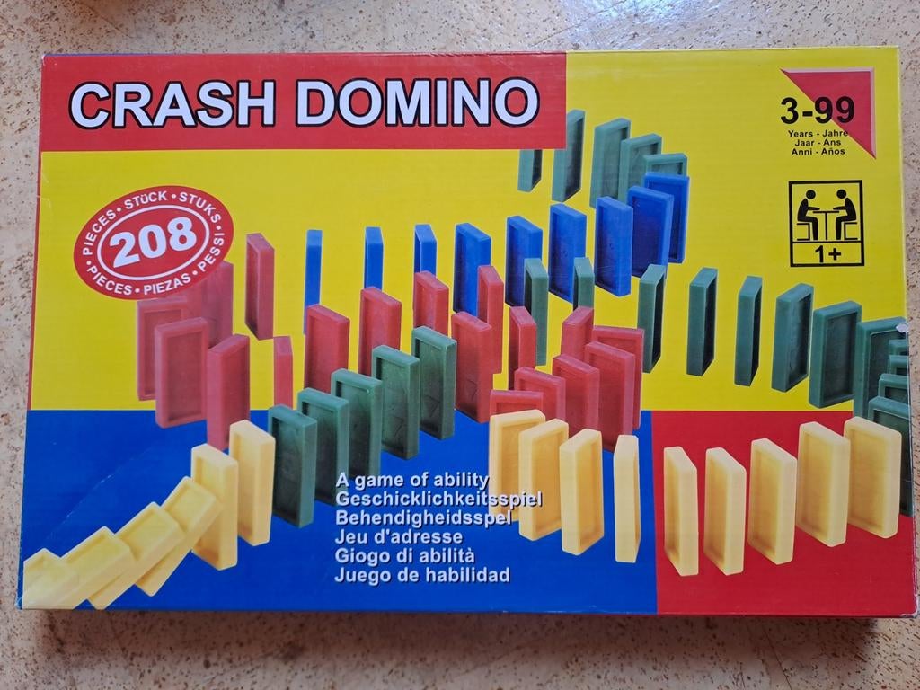 Domino 208 stuks in verpakking, Hobby & Loisirs créatifs, Dessin, Enlèvement