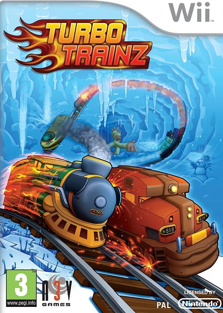 Turbo Trainz, 1 speler, Racen en Vliegen, Ophalen of Verzenden, Zo goed als nieuw
