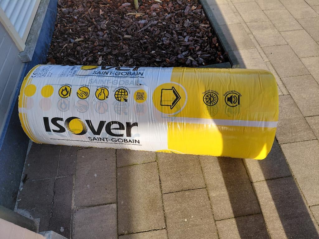 Glaswol, Doe-het-zelf en Bouw, Ophalen, Dakisolatie, Nieuw, 5 tot 10 m²