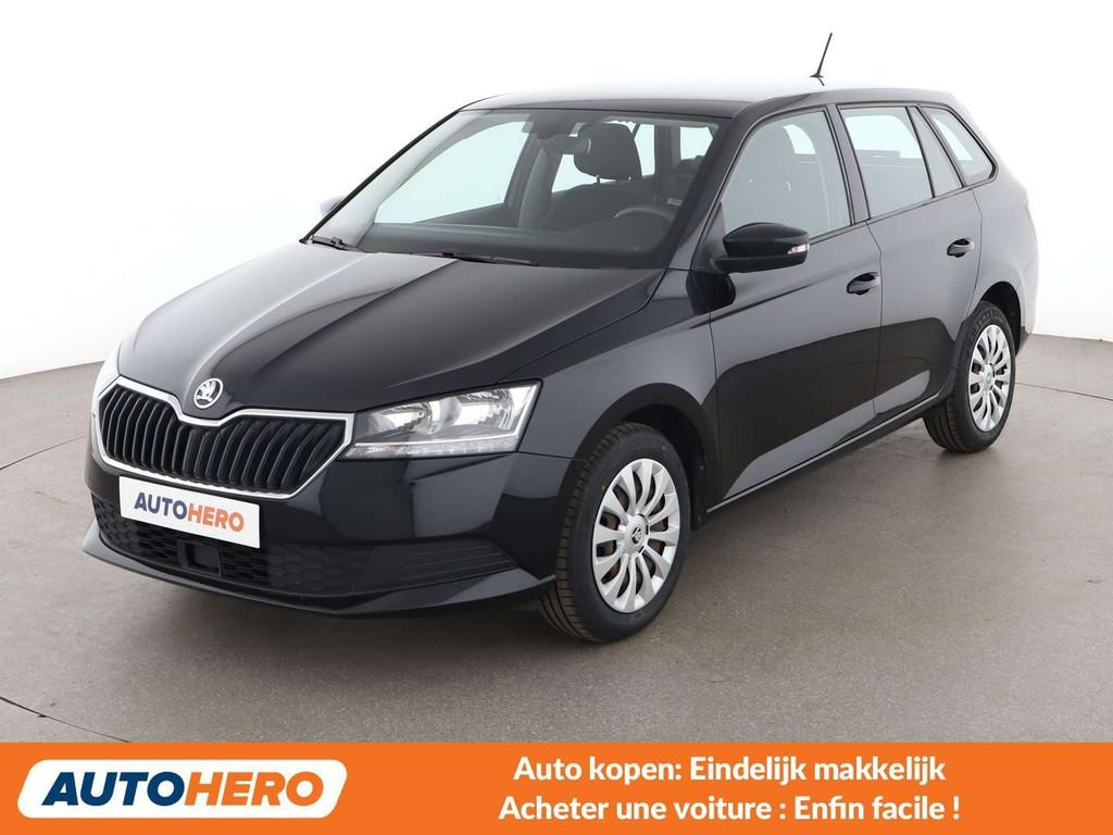 Skoda Fabia 1.0 TSI Ambition (bj 2020), Auto's, Skoda, Te koop, Fabia, ABS, Airbags, Airconditioning, Android Auto, Apple Carplay