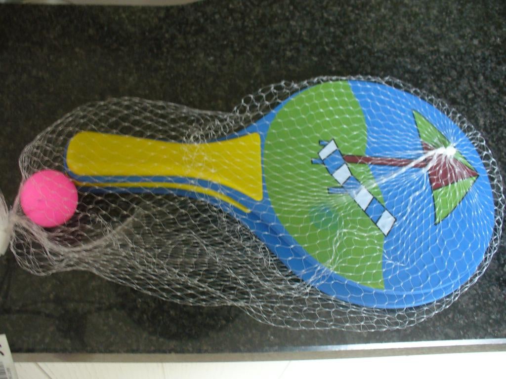 Beachball  houten setje    NIEUW, Ophalen