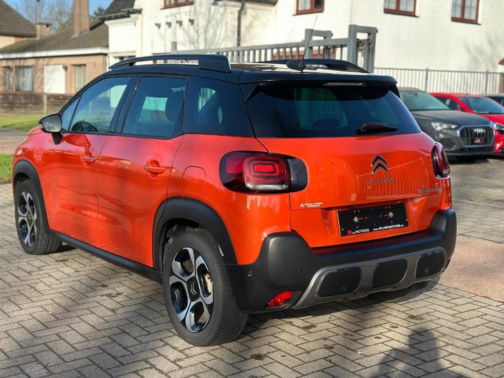 Citroen C3 Aircross 1.2i - 39.950km -Leder-Camera-Automaat, Auto's, 4 deurs, Overige kleuren, Leder, Bedrijf