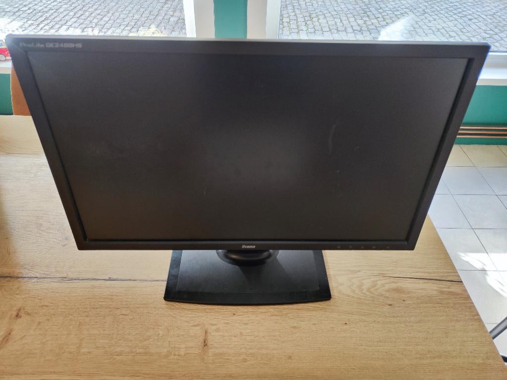 Iiyama ProLite GE2488HS monitor, Computers en Software, Monitoren, Gebruikt, Kantelbaar, Full HD, Iiyama prolite