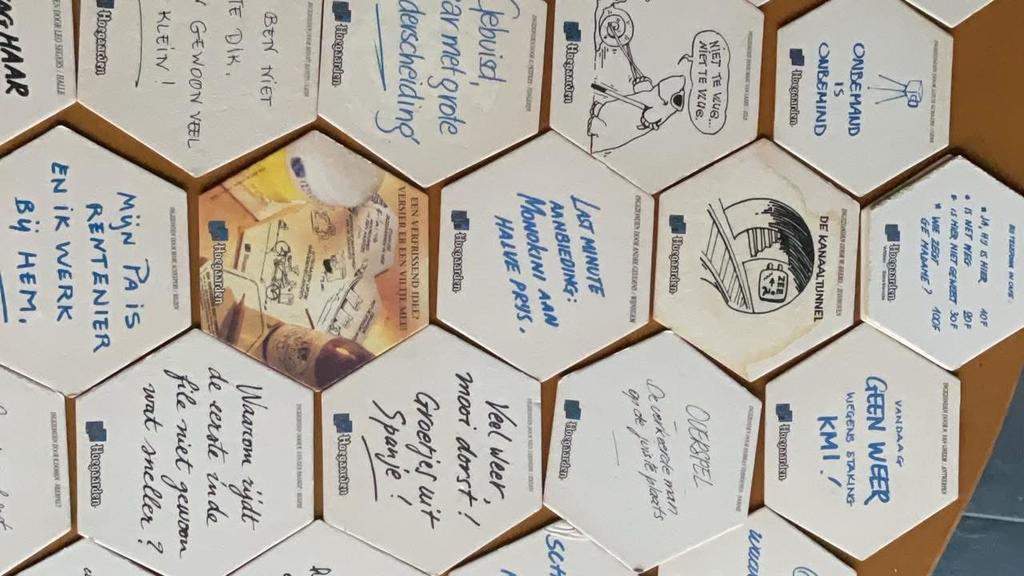 Hoegaarden bierkaartjes met spreuken, Verzamelen, Ophalen of Verzenden