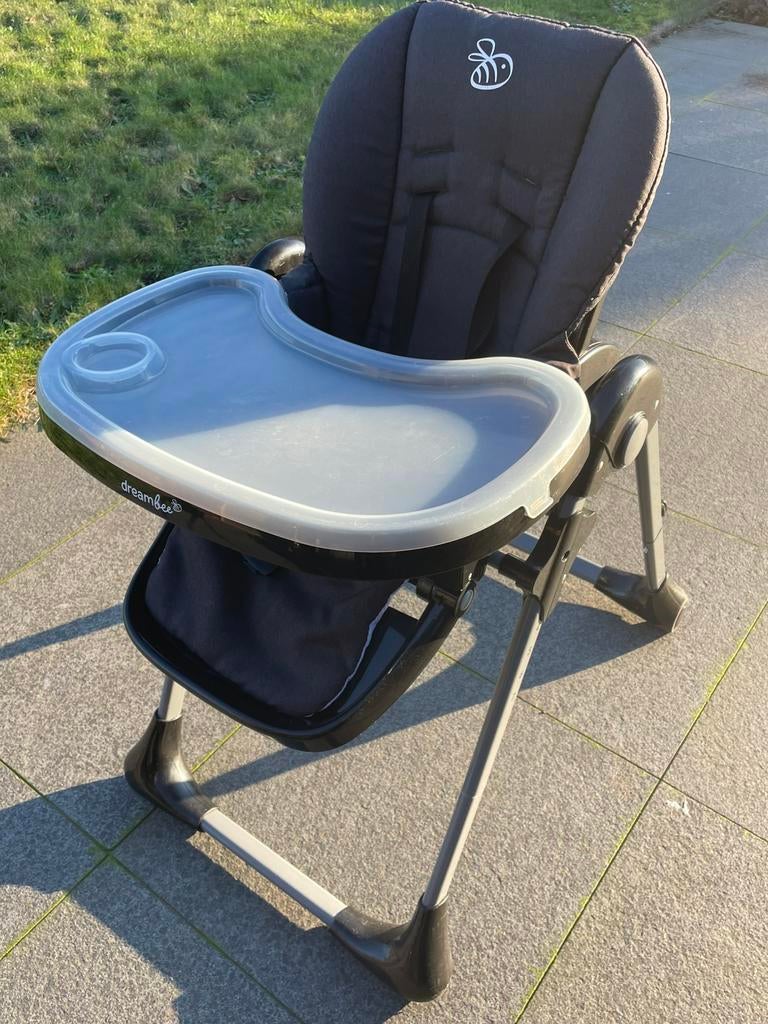Hoge kinderstoel plooibaar, Kinderen en Baby's, Kinderstoelen, Ophalen, Gebruikt, Gordel(s)