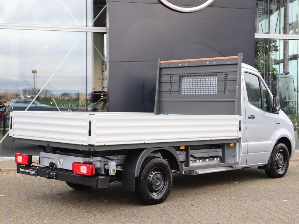 Mercedes-Benz eSprinter 320 L2 OPEN LAADBAK TREKHAAK, Autos, 81 kWh, Achat, 300 km, Entreprise