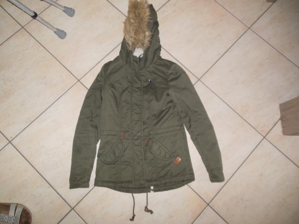 winterjas Only 34, Only, Ophalen of Verzenden, Maat 34 (XS) of kleiner, Groen