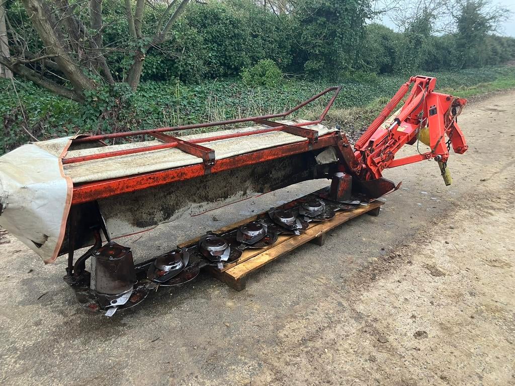 Schijvenmaaier kuhn, Ophalen