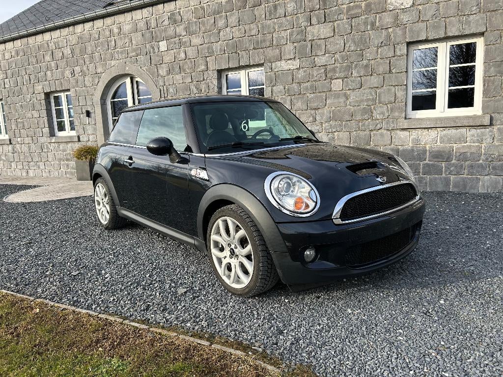 Mini cooper S parfait état contrôle technique ok, Auto's, Mini, Elektrische ramen, Zwart, Zwart, Leder