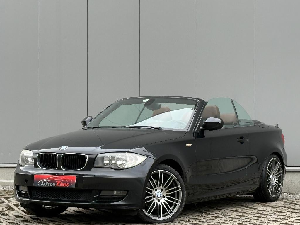 Bmw 118d Convertible Cruise Digi Climatisation Cuir Euro5, Autos, BMW, Euro 5, Achat, 129 g/km, Entreprise