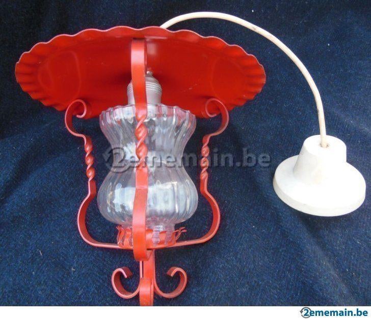 Lanterne de hall, Enlèvement, Comme neuf, Métal, Moins de 50 cm