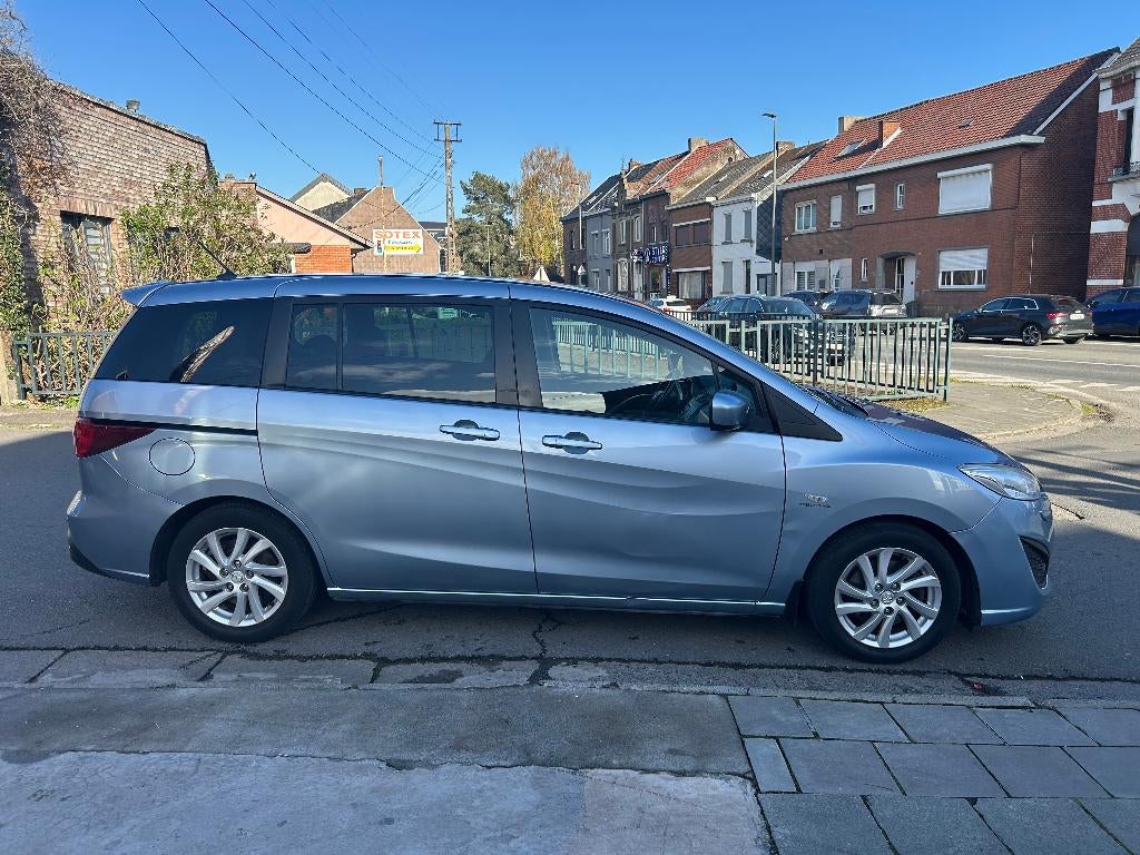 Mazda 5 2.0i Active 7 PLACES BOITE AUTO GAR.1AN, Euro 5, Zwart, 4 cilinders, Blauw