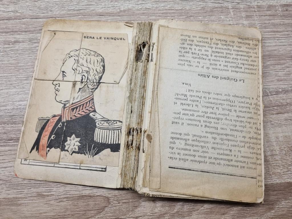 ABBL WOI - Patriotisch boekje, Collections, Objets militaires | Seconde Guerre mondiale, Armée de terre, Enlèvement ou Envoi