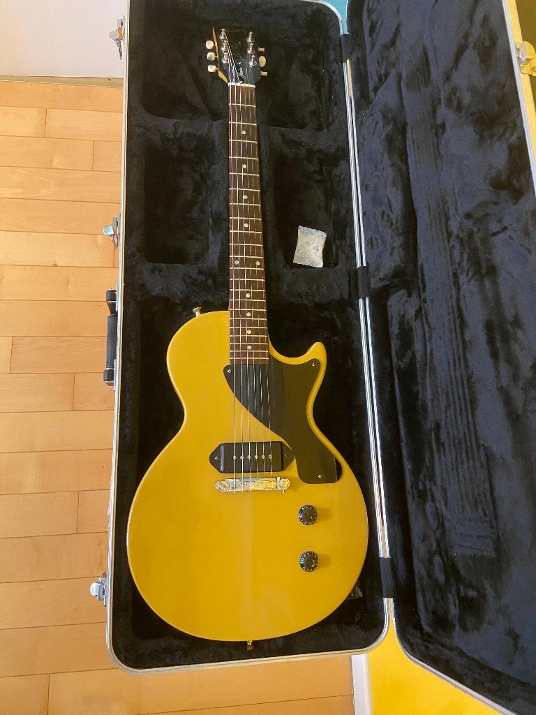 Gibson les Paul junior tv yellow, Ophalen of Verzenden, Gebruikt, Solid body, Gibson