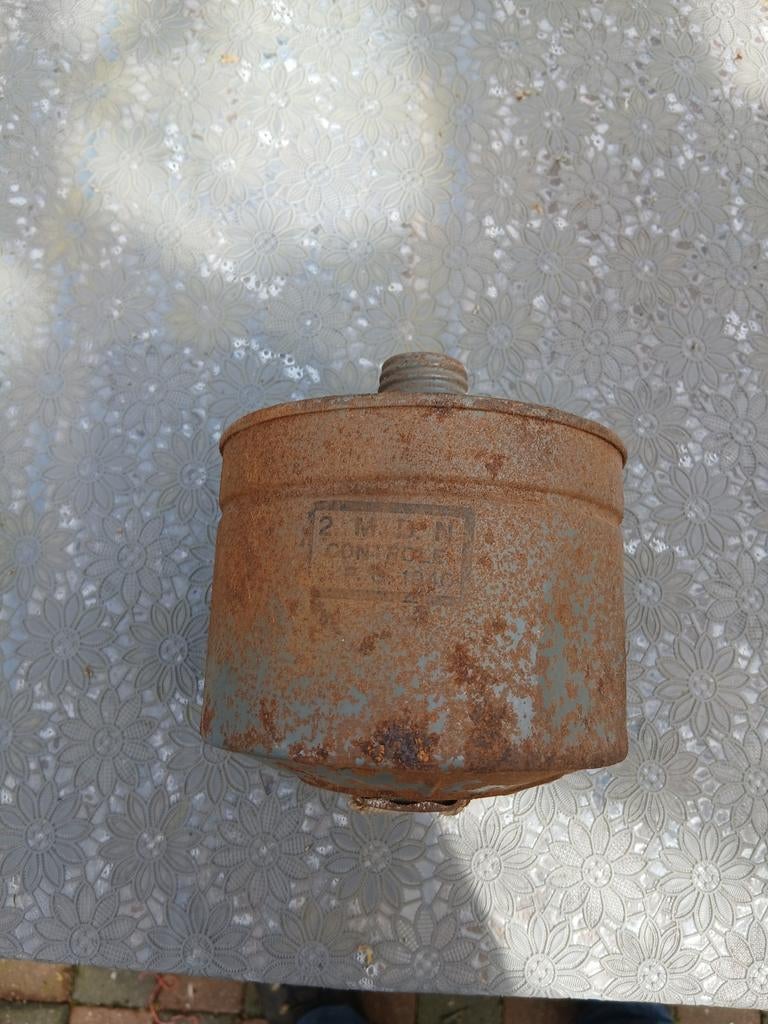 Cartouche masque anti-gaz. Ww2., Enlèvement ou Envoi