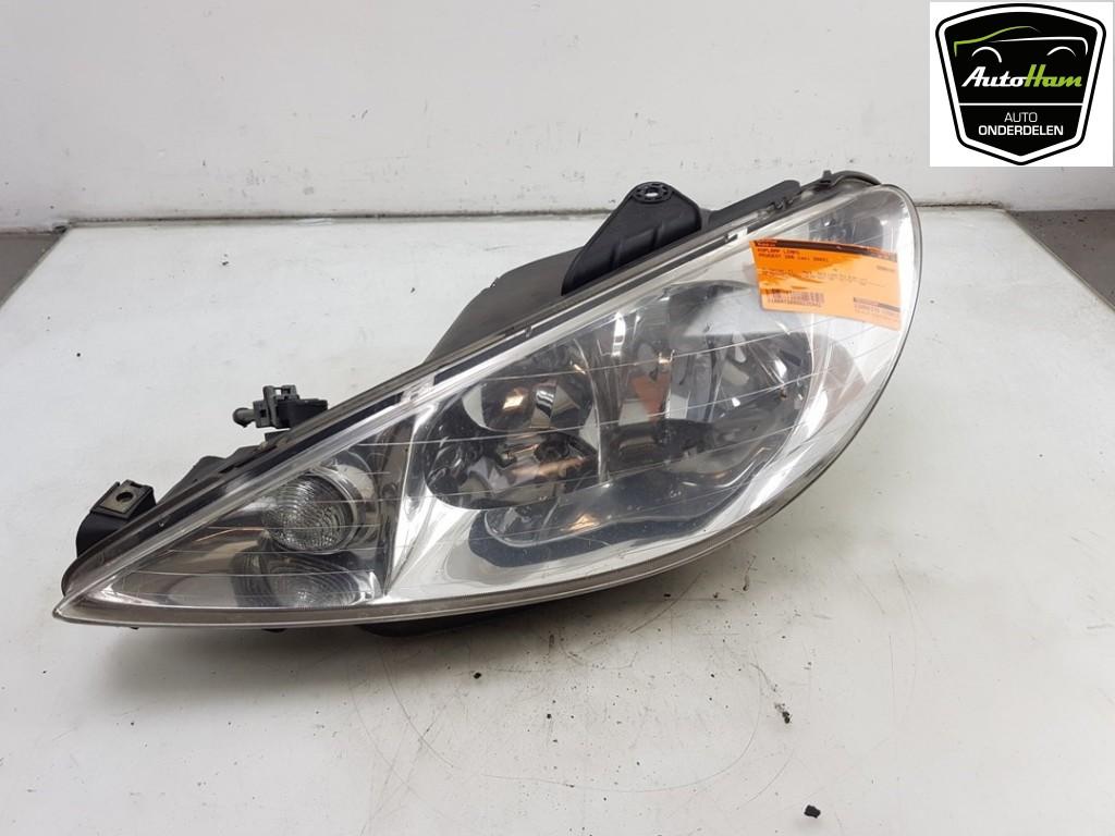 PHARE / OPTIQUE AVANT GAUCHE Peugeot 206 (2A / C/H/J/S), Utilisé, Peugeot