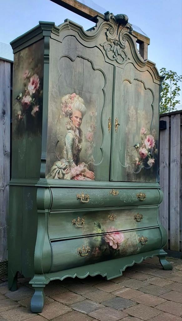 Prachtige Gerestylde Victoriaanse Kabinetkast, Ophalen