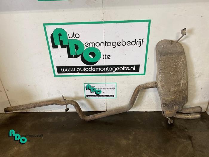 Uitlaat Einddemper van een Volkswagen Golf (Golf 09-), Auto-onderdelen, Uitlaatsystemen, Volkswagen, Gebruikt, 3 maanden garantie