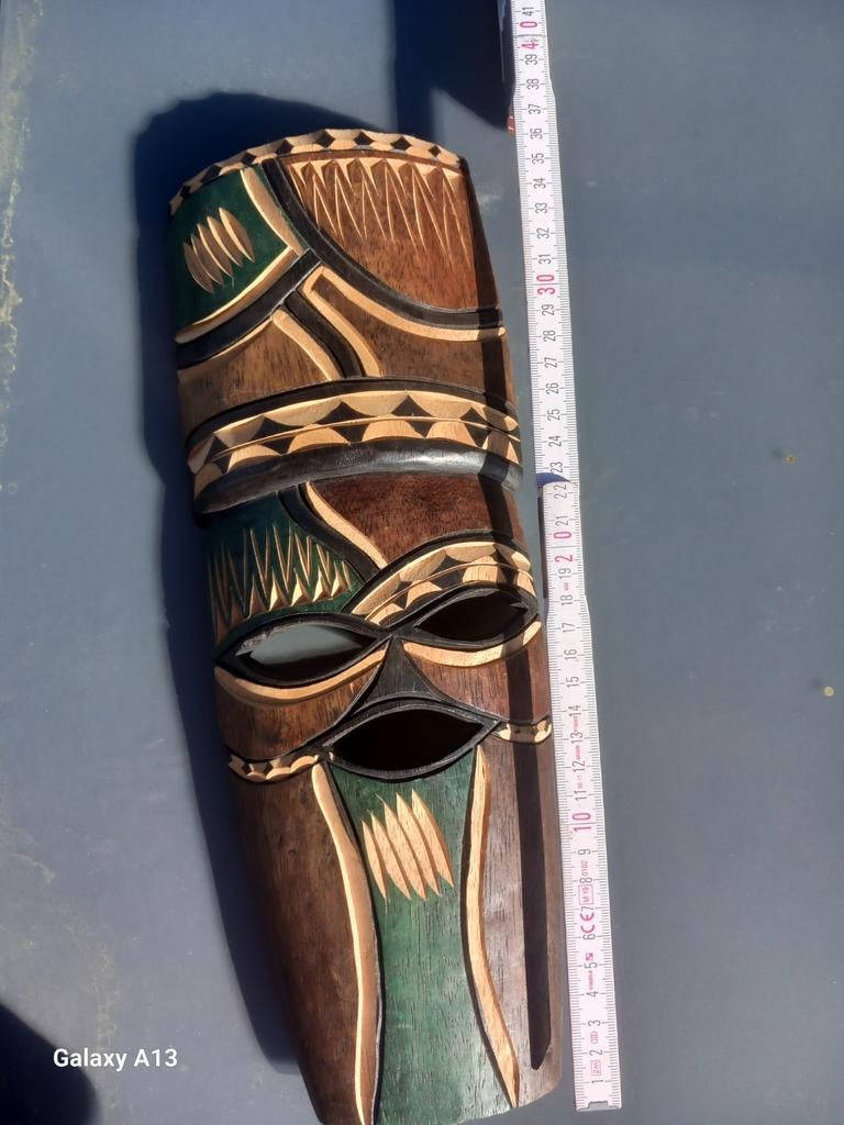 Houten afrikaans masker, Antiek en Kunst, Ophalen