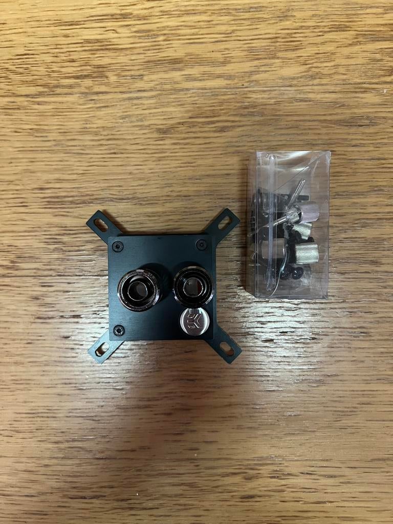 EK CPU Waterblok, Computers en Software, Computerkoelers, Ophalen of Verzenden, Gebruikt, Waterkoeling