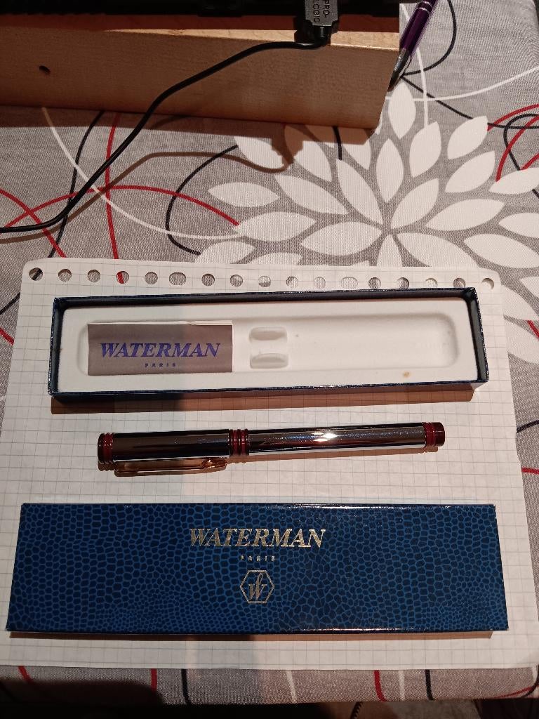 NIEUW vulpen waterman met origineel doosje, Verzamelen, Pennenverzamelingen, Ophalen, Nieuw, Met doosje, Vulpen