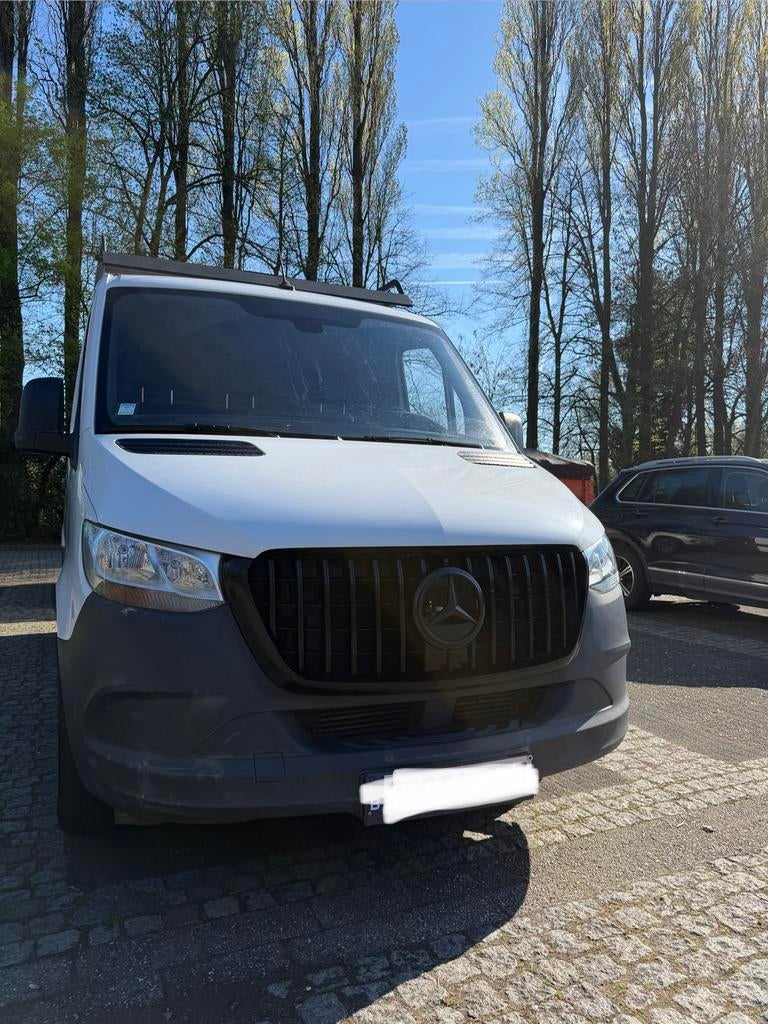 Mercedes sprinter L1H1 2020, Auto's, Wit, Leder, Diesel, Particulier
