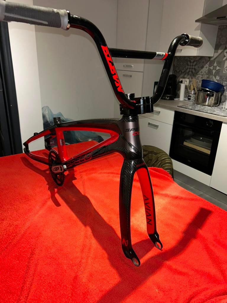 bmx race speedco carbone, Vélos & Vélomoteurs, Enlèvement, Comme neuf, 20 à 24 pouces