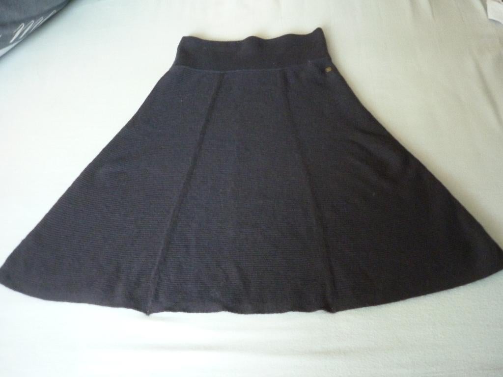 Wollen-Viscose-Cashmere Tricot Rok Marc O'Polo, Blauw, Ophalen of Verzenden, Zo goed als nieuw, Knielengte