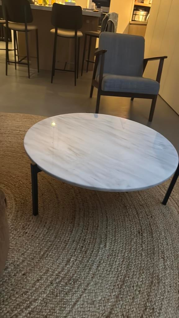 Marmeren tafel, Huis en Inrichting, Ophalen, Metaal