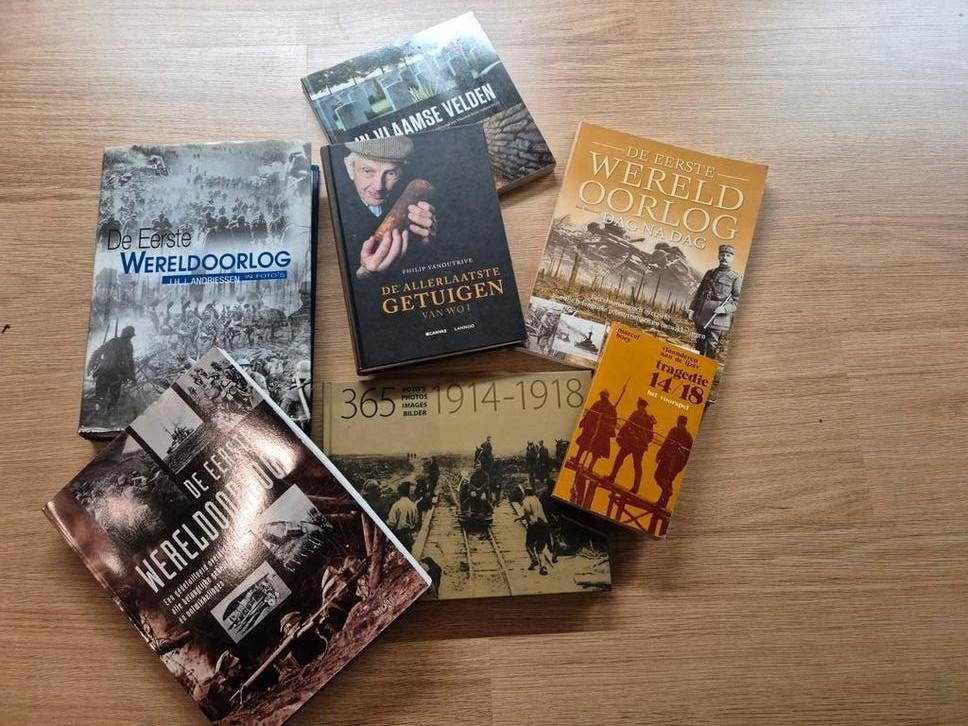 Boeken ww1, Ophalen