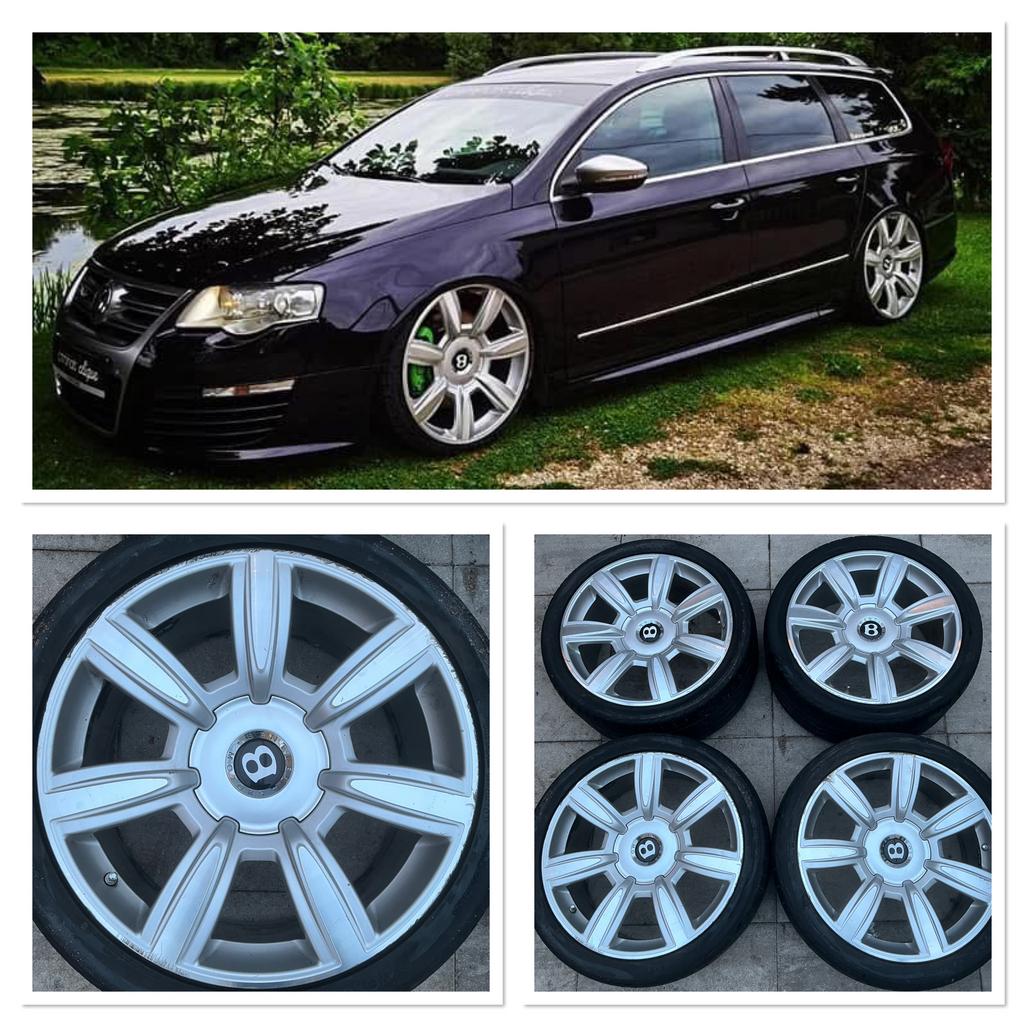 ️ Bentley 20inch velgen 9j et41 5x112 forged & 2 delig, Auto-onderdelen, Banden en Velgen, Gebruikt, 275 mm, Banden en Velgen