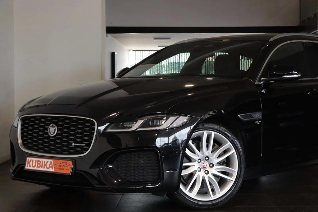 Jaguar XF Sportbrake R-Dynamic BTW Cam Pano Navi Garantie, Auto's, Automaat, Gebruikt, 4 cilinders, Zwart