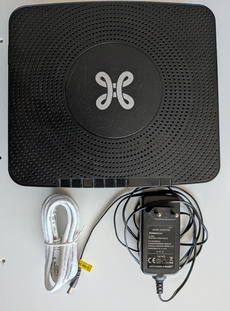 Modem/router Proximus Bbox 3V+, Ophalen of Verzenden, Gebruikt, Router met modem, Sagemcom