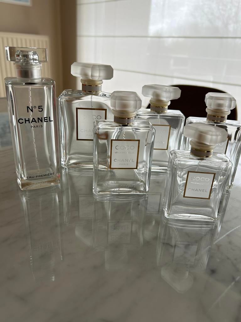 Chanel-flessen, Verzamelen, Ophalen, Gebruikt