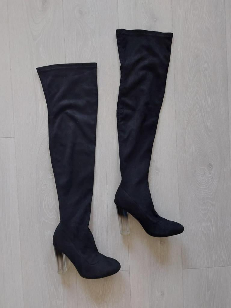 New Look – Laarzen (Nieuw), Hoge laarzen, New Look, Zwart, Nieuw