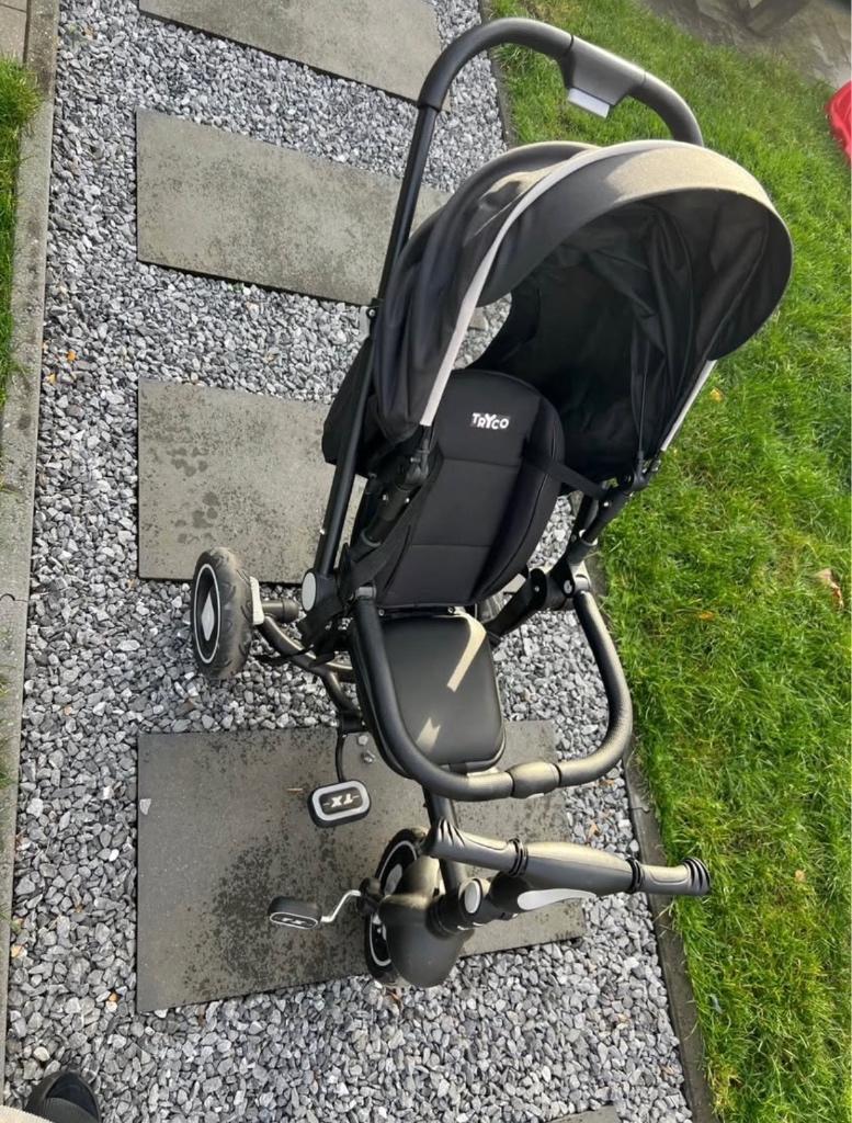 Driewieler Tryco, Kinderen en Baby's, Speelgoed | Houten speelgoed, Ophalen, Zo goed als nieuw, Overige typen