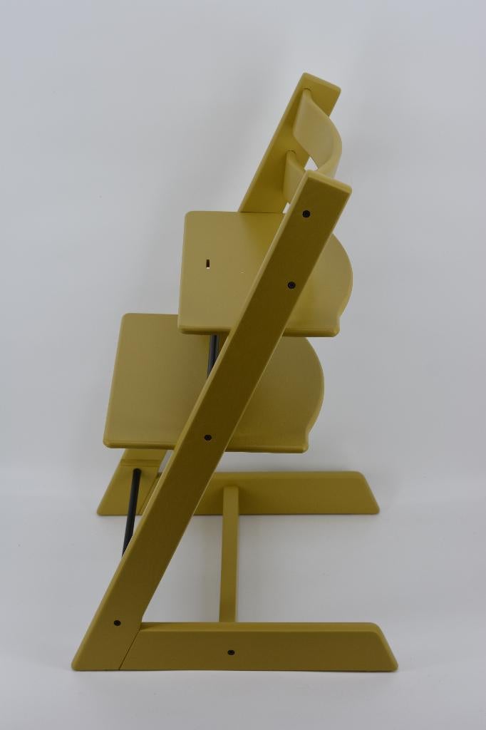 Stokke Tripp Trapp Oaker Geel– Refurbished model, Kinderen en Baby's, Kinderstoelen, Verzenden, Zo goed als nieuw, Meegroeistoel