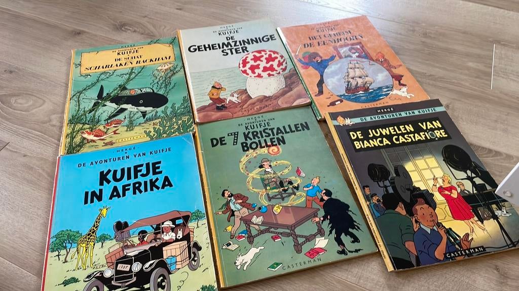 6 strips, Boeken, Stripverhalen, Meerdere stripboeken, Ophalen, Zo goed als nieuw