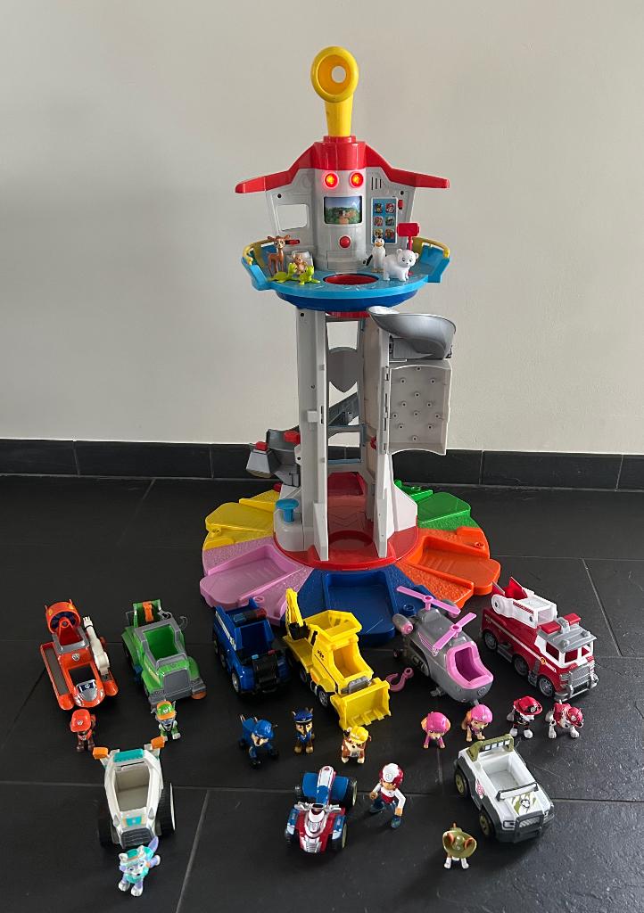 Paw Patrol XXL toren Ryder Sky Everest Chase Marshall, Ophalen of Verzenden, Zo goed als nieuw