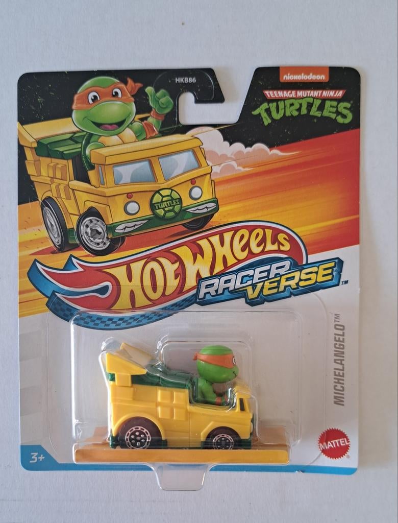 Tortue ninja hotwheels prémium, Enlèvement ou Envoi, Neuf, Voiture