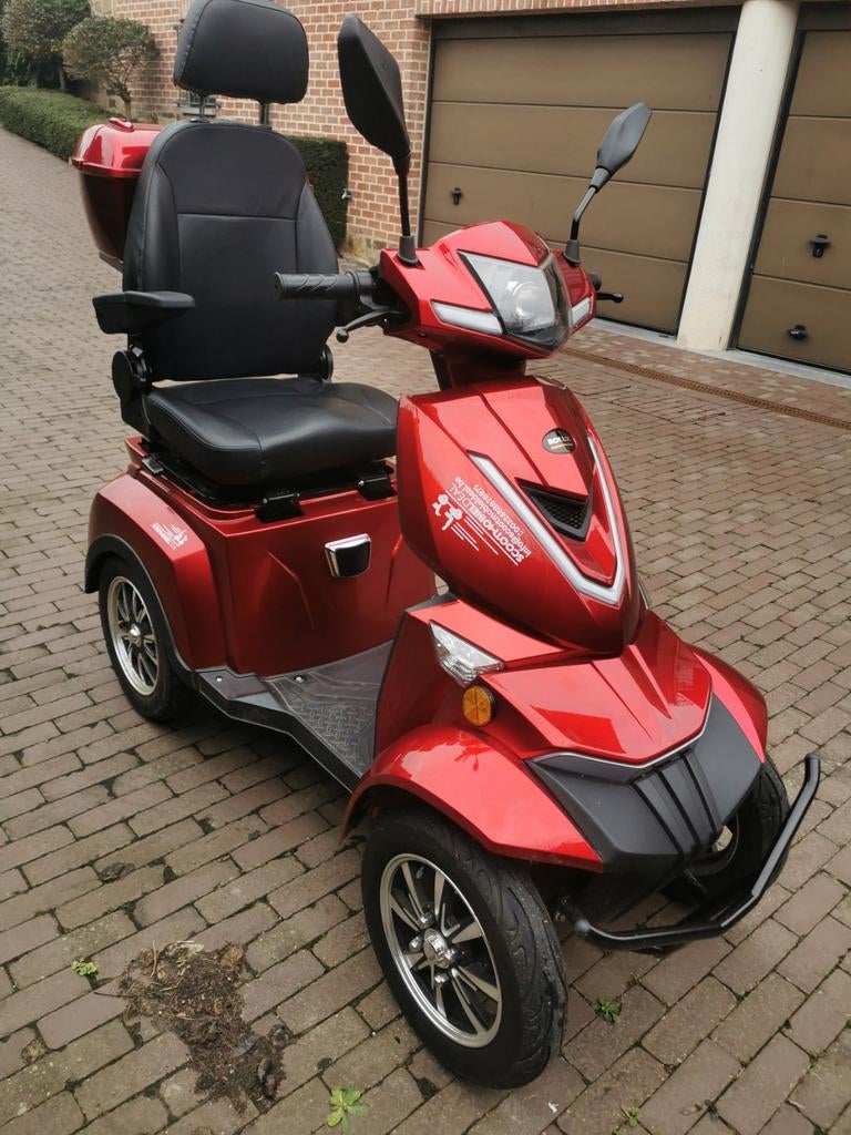 Elektrische Scootmobiel mobitech rollex 4-wiel 0488826971, Ophalen of Verzenden, Inklapbaar, Zo goed als nieuw, Elektrische rolstoel
