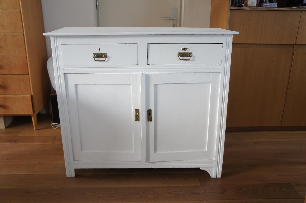 Commode blanche en pin, 25 à 50 cm, Moins de 100 cm, 100 à 150 cm, Enlèvement