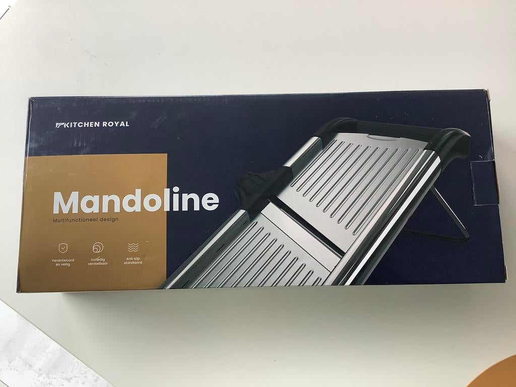 Mandoline RVS-ABS, Ophalen, Nieuw
