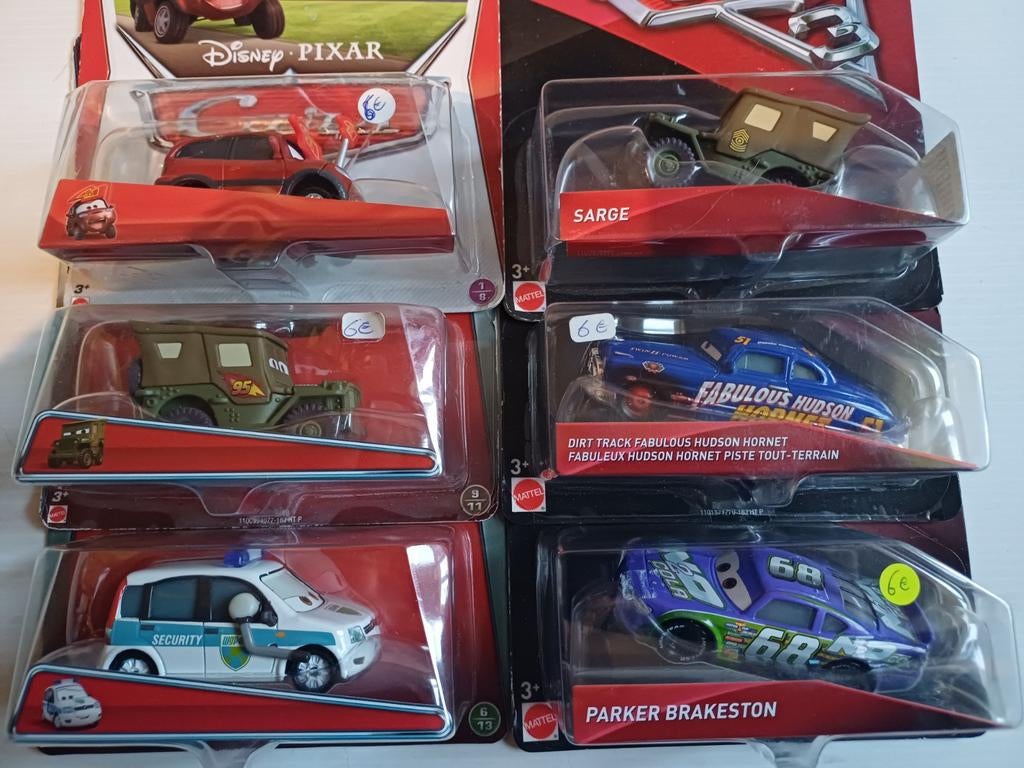 Cars autootjes nieuw 6eur, Ophalen of Verzenden, Nieuw