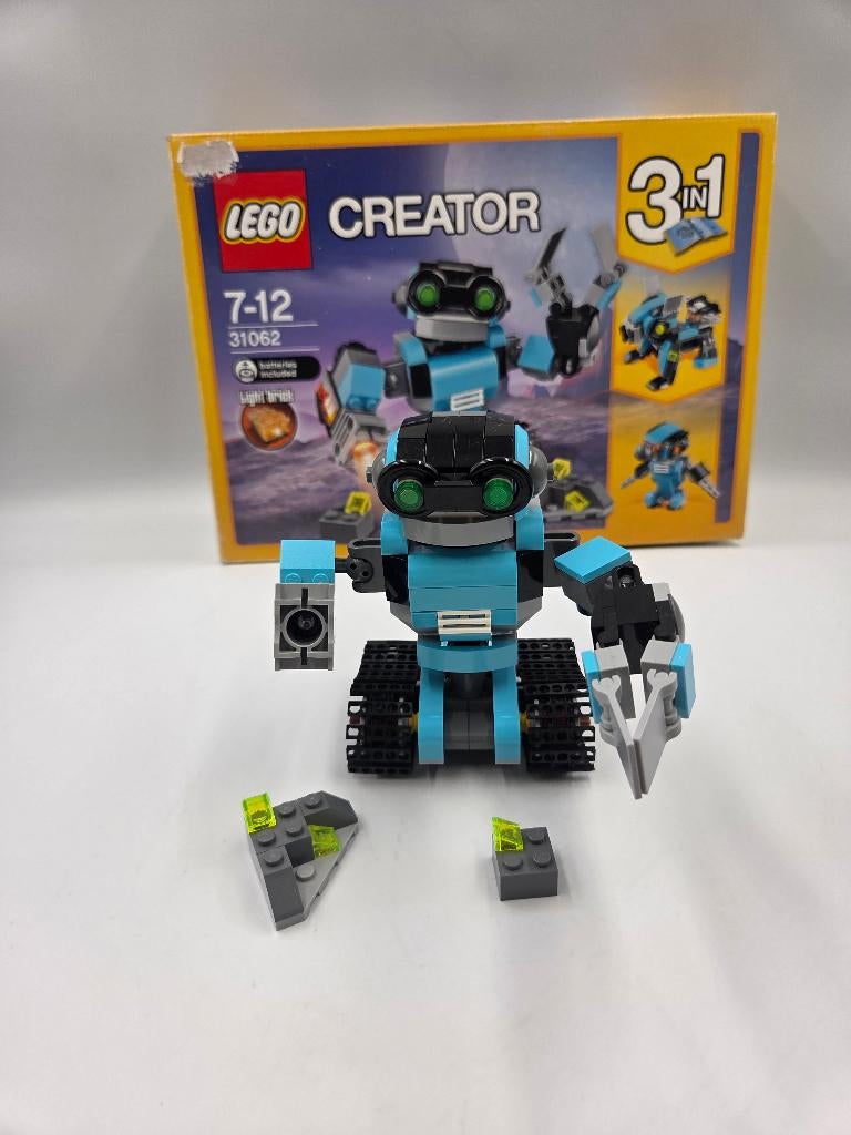 LEGO Creator 31062 Robo Explorer, Enlèvement ou Envoi, Comme neuf, Ensemble complet, Lego