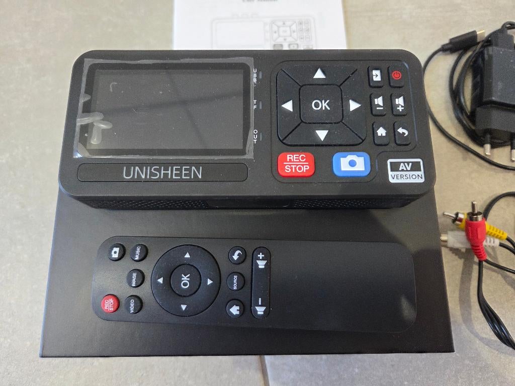Unisheen UR230A Video Recorder RCA S-video met scherm, Audio, Tv en Foto, Videospelers, Ophalen of Verzenden, Nieuw, Overige typen