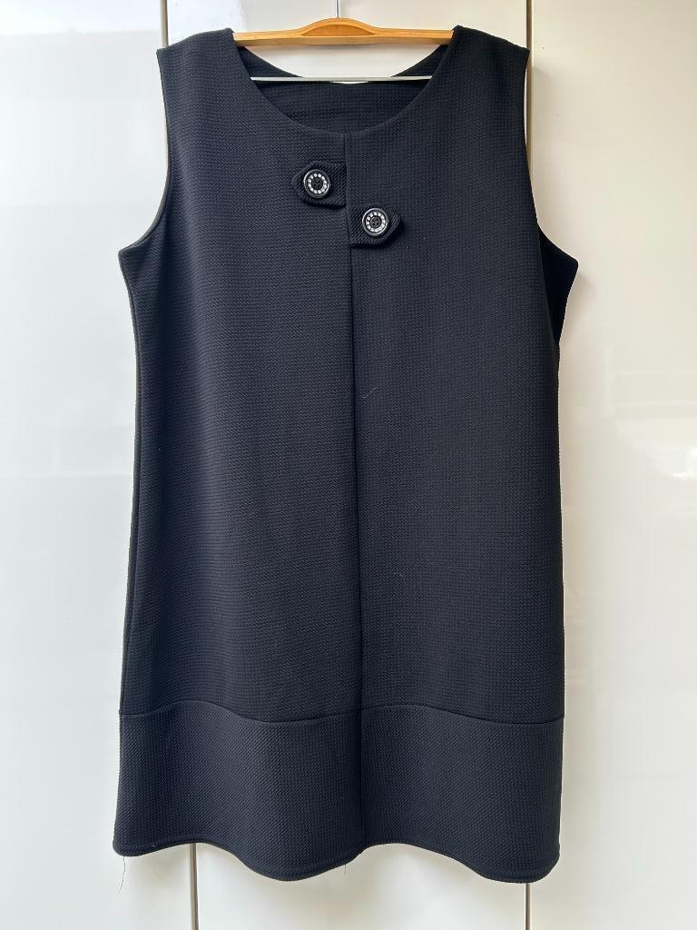 Robe noire - Taille Unique (Grande Taille) *, Taille 46/48 (XL) ou plus grande, Enlèvement ou Envoi, Sans marque, Comme neuf