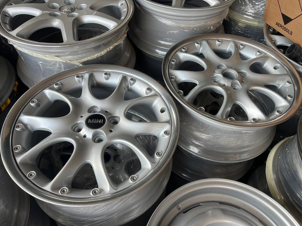 Prachtig gereconfitioneerde set Ronal 7 X17 velgen, Mini etc, Enlèvement, 17 pouces, Jante(s)