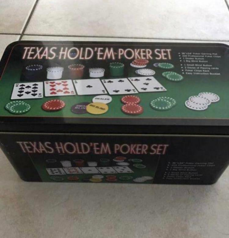 Texas Hold’em Poker Set Nieuw!!, Ophalen of Verzenden, Nieuw